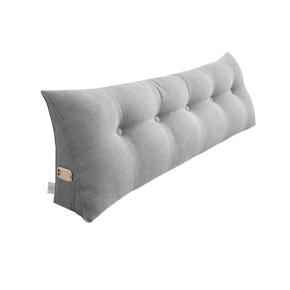 SOGA 100cm Silver Tatami Cushion Pillow - Picture 2 of 16